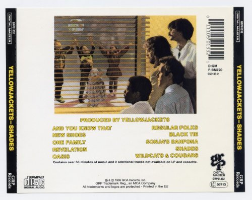 Yellowjackets - Shades (1986), 320 Kbps