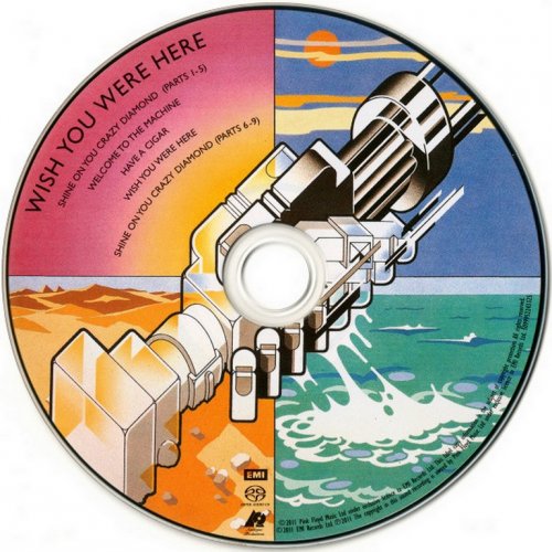 Pink Floyd - Wish You Were Here (1975) {2011, SACD, Remastered} CD-Layer