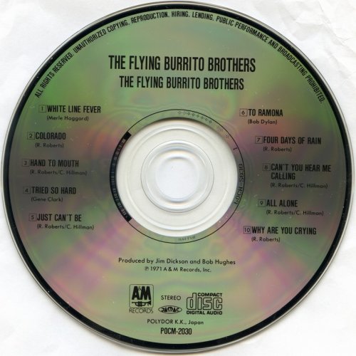 The Flying Burrito Bros. - The Flying Burrito Bros. (1971) {1995, Japanese Reissue}