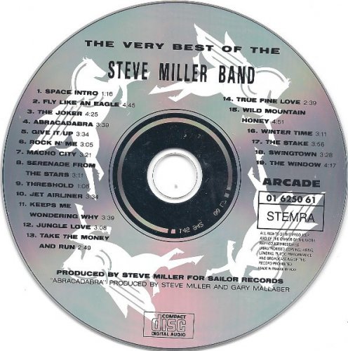 Steve Miller Band - The Very Best Of The Steve Miller Band (1991)