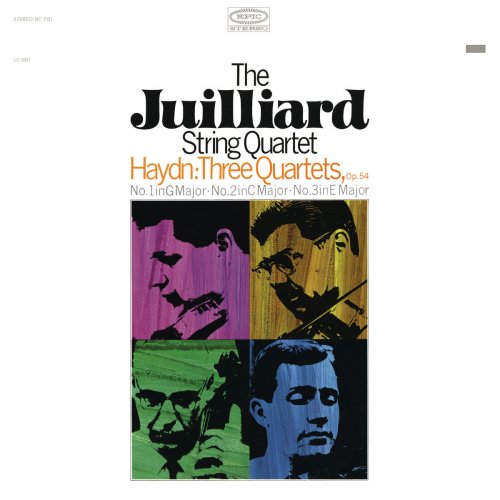 Juilliard String Quartet - Haydn: Three Quartets, Op. 54 (Remastered) (2018) [Hi-Res]