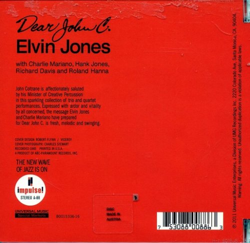 Elvin Jones - Dear John C. (1965) [2011 SACD]