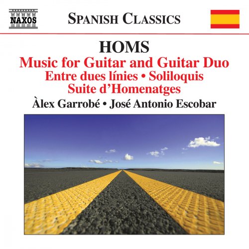 Alex Garrobé & Jose Antonio Escobar - Homs: Music for Guitar & Guitar Duo (2018) [Hi-Res]