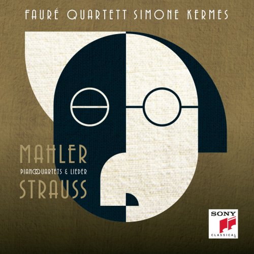 Fauré Quartett, Simone Kermes - Strauss & Mahler: Piano Quartets & Lieder (2014) [Hi-Res]