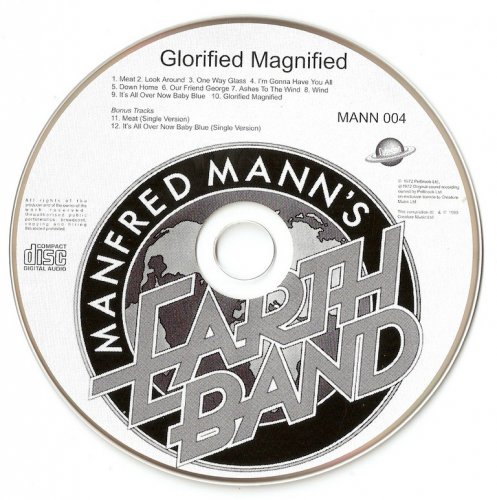 Manfred mann flac. Manfred Mann's Earth Band 1972. Манфред Манн glorified magnified. 1972 - Glorified magnified. Glorified magnified Manfred Mann s Earth Band.