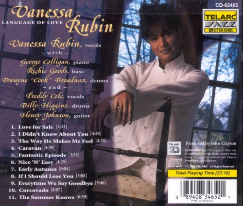 Vanessa Rubin - Language Of Love (1999)