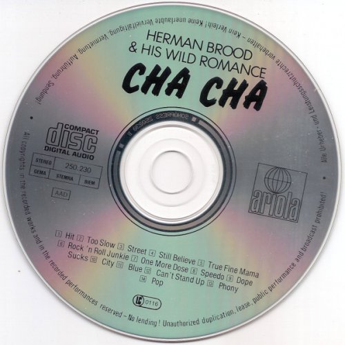 Herman Brood & His Wild Romance - Cha Cha (1987)