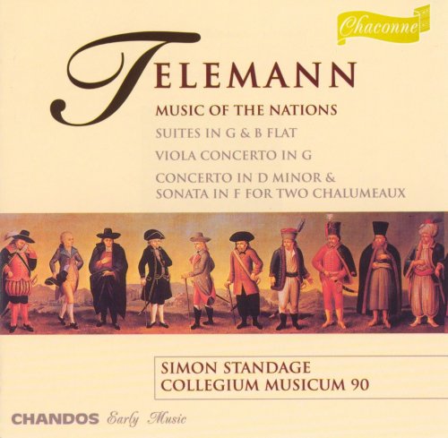 Collegium Musicum 90, Simon Standage - Telemann: Music of the Nations (1996)