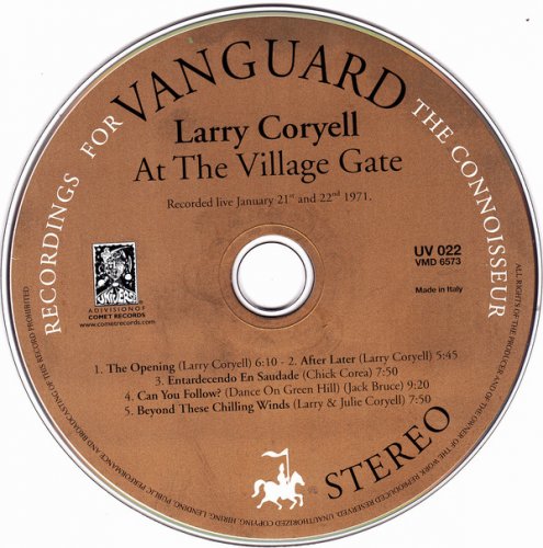 Larry Coryell - At The Village Gate (2001) Lossless