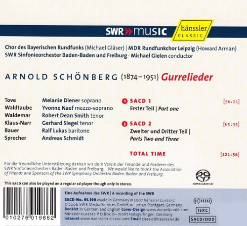 Michael Gielen - Arnold Schonberg: Gurrelieder (2007) [SACD]