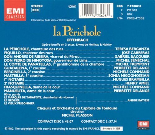 Michel Plasson - Jacques Offenbach: La Perichole