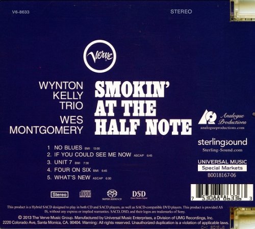 Wynton Kelly Trio and Wes Montgomery - Smokin' At The Half Note (1965) [2013 SACD]