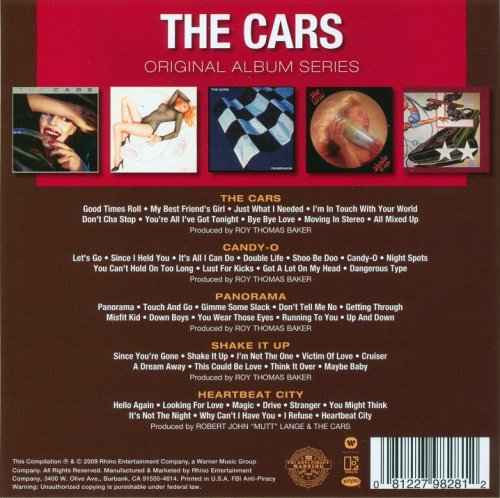 The Cars - Original Album Series (2012)