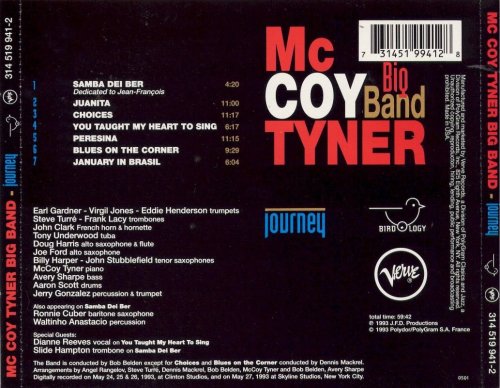 McCoy Tyner - Journey (1993), 320 Kbps