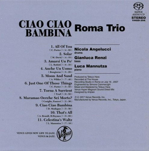 Roma Trio - Ciao Ciao Bambina (2007) [2017 SACD]