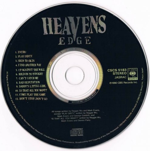 Heavens Edge - Heavens Edge (1990) {Japan 1st Press}