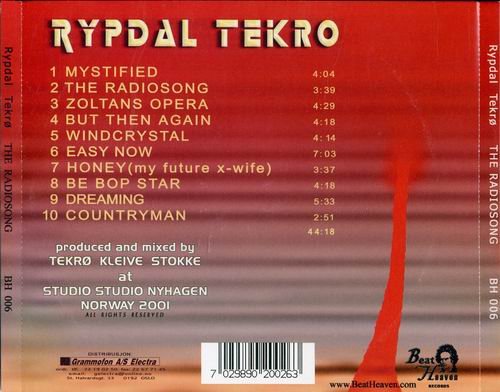 Rypdal & Tekro - The Radiosong  (2002)