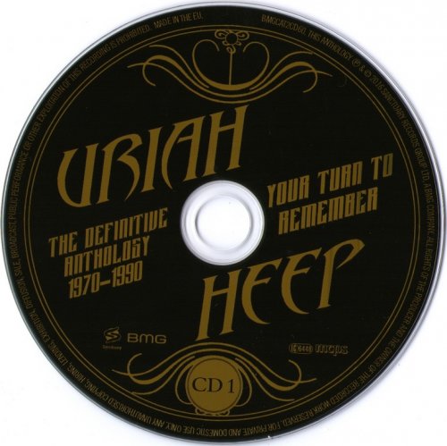 Uriah Heep - Your Turn To Remember: The Definitive Anthology 1970-1990 (2016) {Remastered}