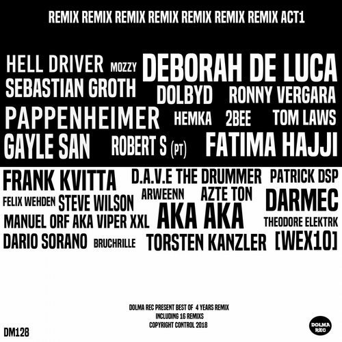 VA -  Dolma 4 Years The Remix Act 1 (2018)