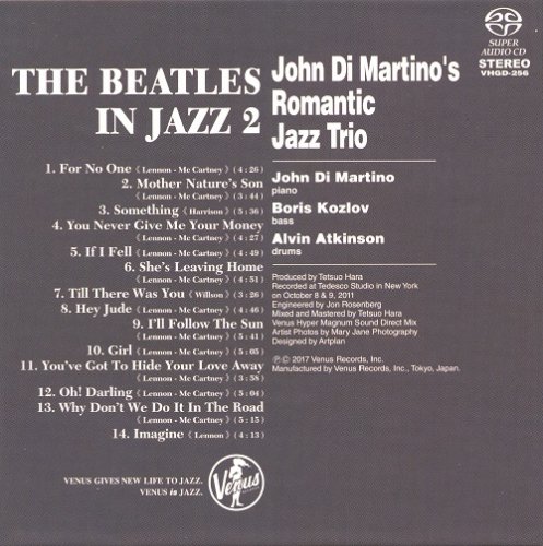 John Di Martino's Romantic Jazz Trio - The Beatles In Jazz 2 (2011) [2017 SACD]