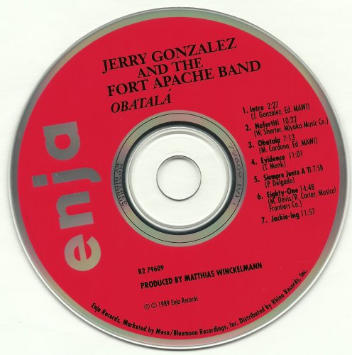 Jerry Gonzalez & the Fort Apache Band - Obatala (1989)
