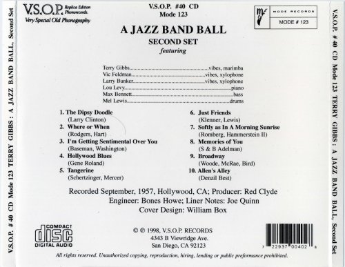 Terry Gibbs - A Jazz Band Ball, Second Set (1998)