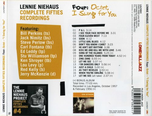 Lennie Niehaus - Complete Fifties Recordings, Vol. 4: Octet - I Swing for You (2006) FLAC