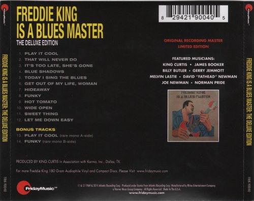 Freddie King - Freddie King Is A Blues Master (Deluxe Edition) (2014)