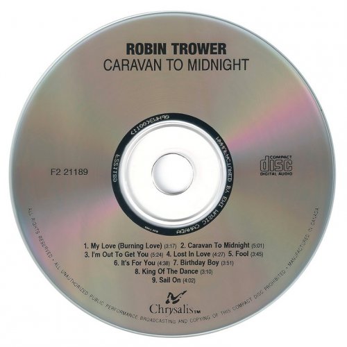 Robin Trower - Caravan To Midnight (1978) {Reissue}