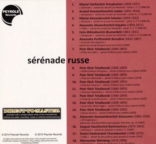 Quatuor Elysee - Serenade Russe (2015)