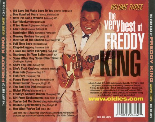 Freddie King - The Very Best of Freddy King, Vol. 3 (1962-1966) (2006)