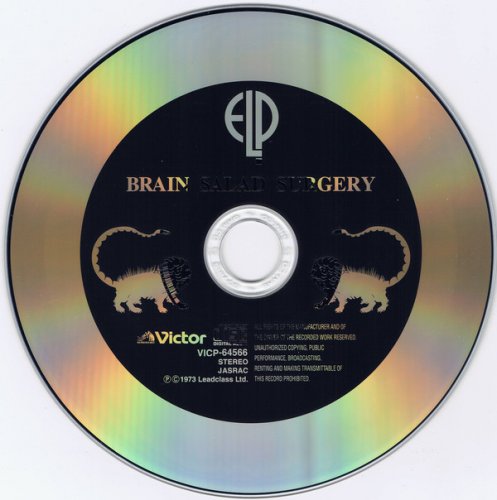 Emerson, Lake & Palmer - Brain Salad Surgery (Japan SHM-CD) (2008)