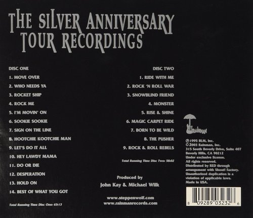 John Kay & Steppenwolf - Live At 25 Silver Anniversary (2003) Lossless