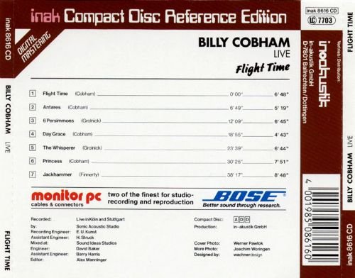 Billy Cobham -  Live, Flight Time (1980)