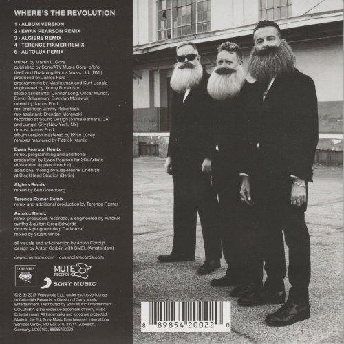 Depeche Mode - Where's The Revolution (Remixes) (2017) CD-Rip