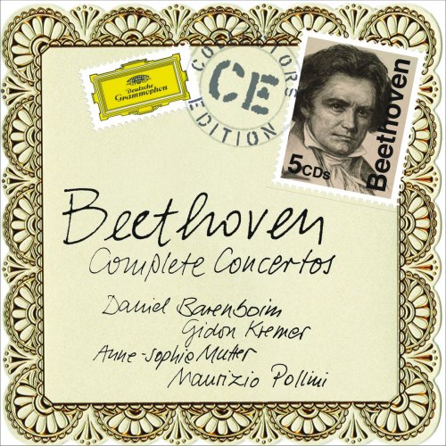 Daniel Barenboim, Gidon Kremer, Anne-Sophie Mutter & Maurizio Pollini - Beethoven: Complete Concertos (2011)