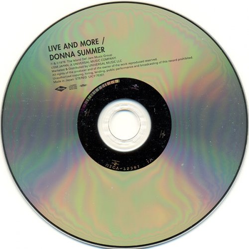 Donna Summer - Live And More (Japan Mini LP SHM-CD) (2012)