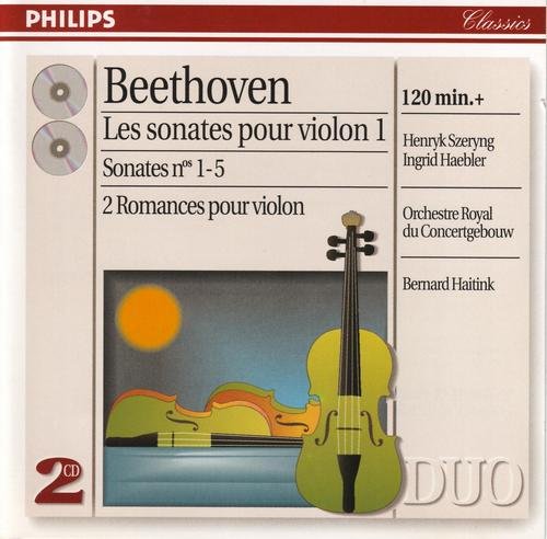 Henryk Szeryng, Ingrid Haebler - Beethoven - Violin Sonatas, Vol.1 (1995)