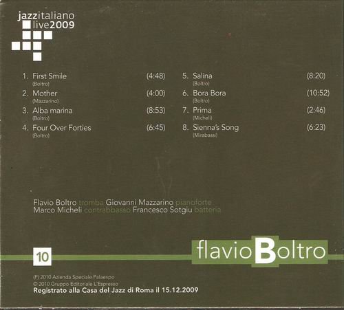 Flavio Boltro - Live At Casa Del Jazz (2010) CD Rip