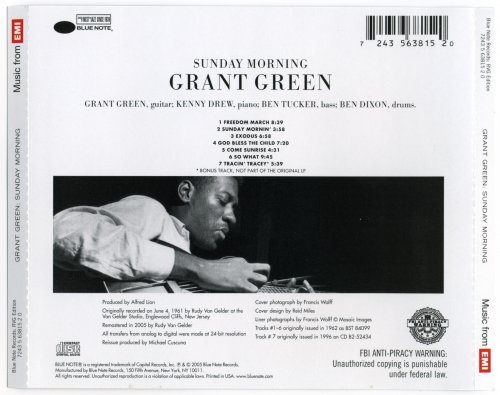 Grant Green - Sunday Morning (1961), 320 Kbps