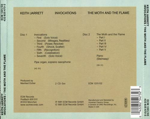 Keith Jarrett - Invocations-The Moth And The Flame (1981) {2CD}