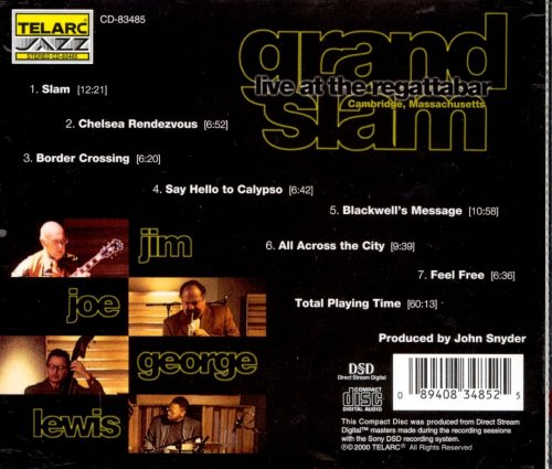 Jim Hall, Joe Lovano, George Mraz, Lewis Nash - Grand Slam  (2000), 320 Kbps