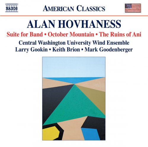 Central Washington University Wind Ensemble, Larry Gookin - Hovhaness: Wind Music, Vol. 3 (2018) [Hi-Res]