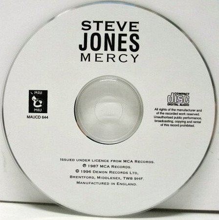 Steve Jones (ex-Sex Pistols) - Mercy (1996)