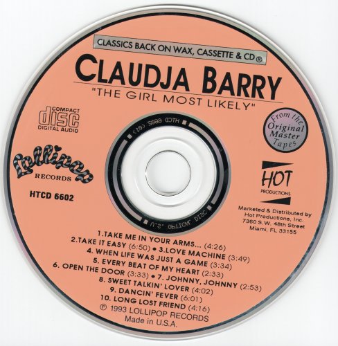 Claudja Barry - The Girl Most Likely (1993) CD-Rip