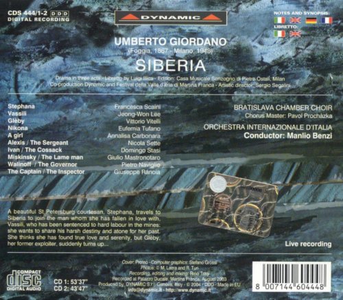 Manlio Benzi - Umberto Giordano: Siberia (2004)