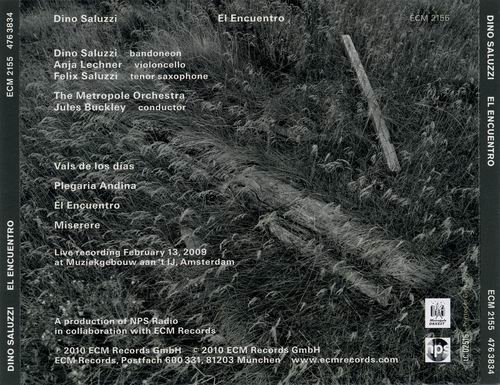Dino Saluzzi - El Encuentro (2010) CD Rip