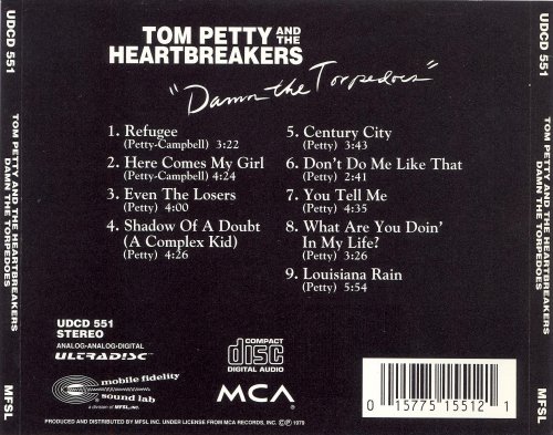Tom Petty and The Heartbreakers - Damn The Torpedos (1991 MFSL)