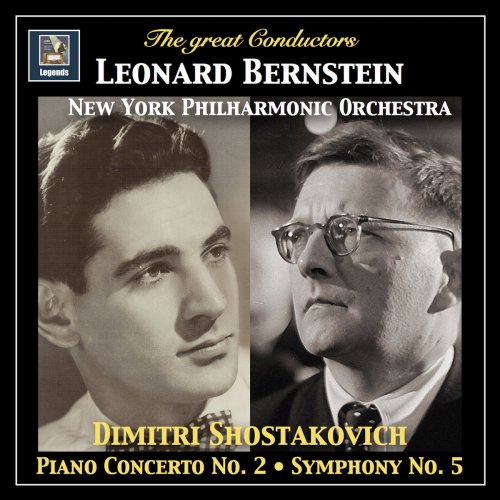 New York Philharmonic, Leonard Bernstein - The Great Conductors: Leonard Bernstein Conducts Shostakovich [Remastered 2017] (2018)