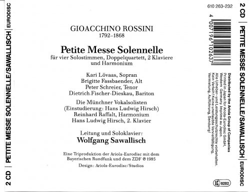 Wolfgang Sawallisch - Gioacchino Rossini: Petite Messe Solennelle (1985)